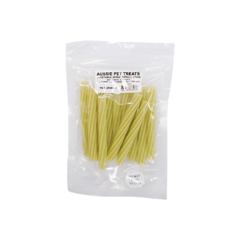 100g Doglisious Vegetable Spiral Dental Stick