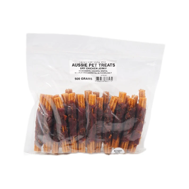 1kg Doglisious Chicken Wrap Dental Stick - Image 2