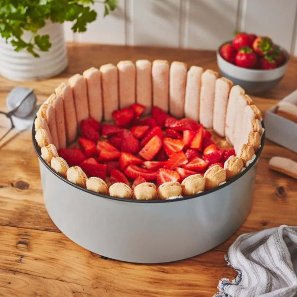 25cm Pewter Push Cake Pan by Wham 9cm Deep - Image 3