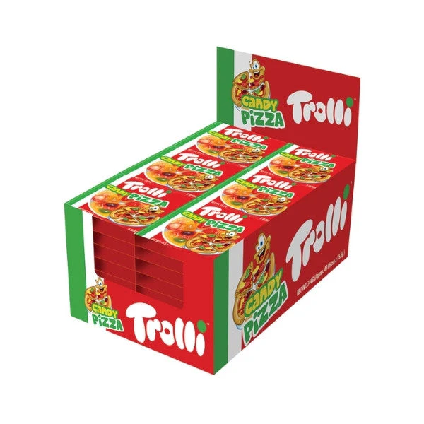 48pk Trolli Gummi Pizza 15.5g