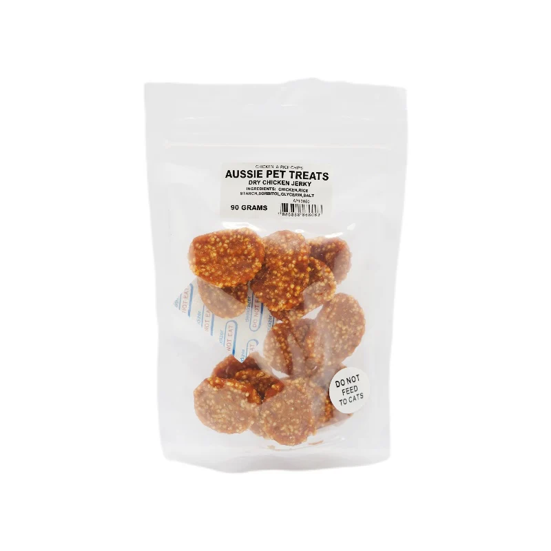 90g Doglisious Chicken & Rice Chips - Image 2