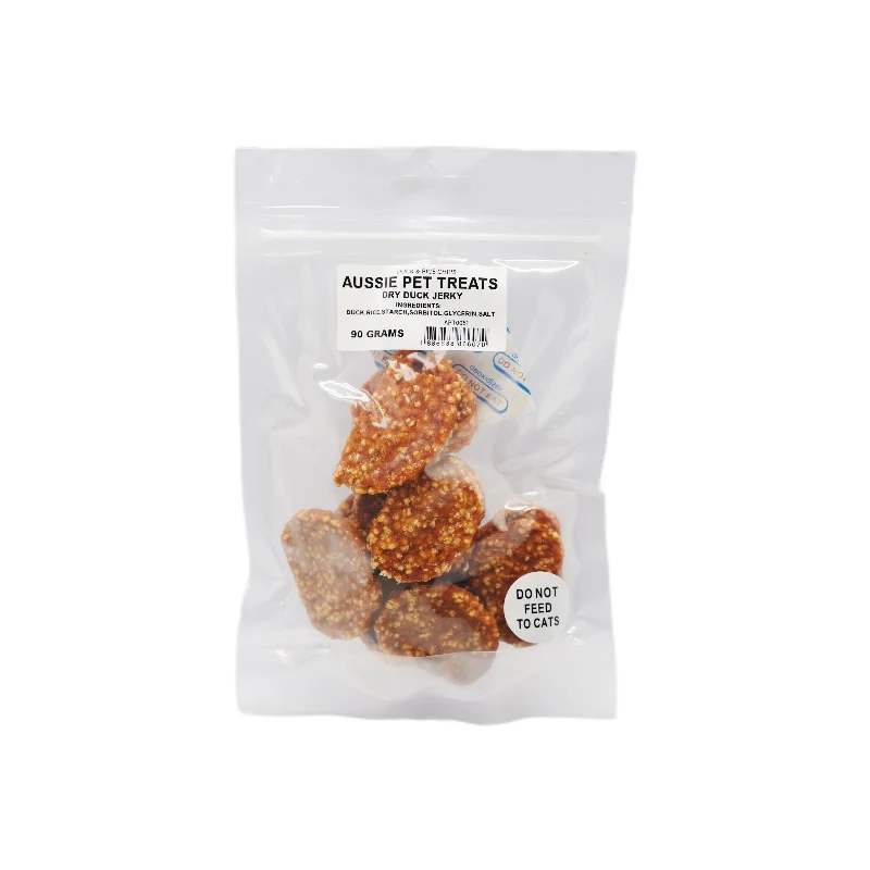 90g Doglisious Duck & Rice Chips - Image 2