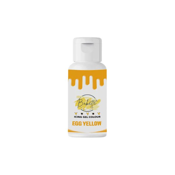 Bakette Icing Gel Colour Egg Yellow 21g - Image 2