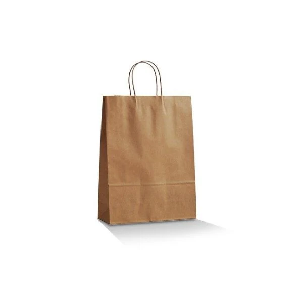 Brown Kraft Bag Medium (35x26x10cm) - Image 2