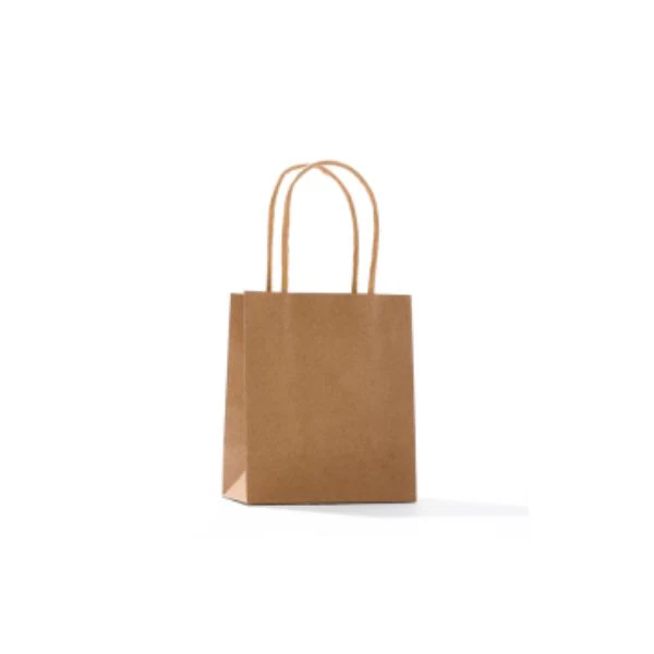 Brown Kraft Bag Mini (10x13x5cm) - Image 2