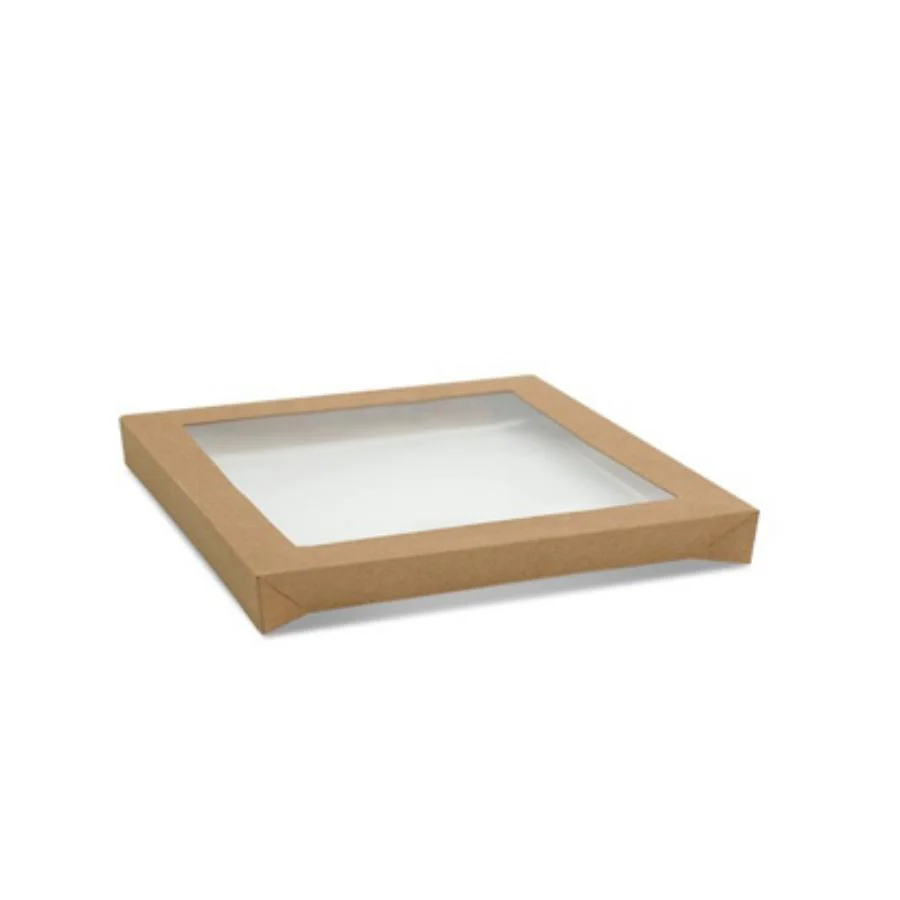 BULK 100pk Small Square Window Lid 180x180x30mm (LIDS ONLY)