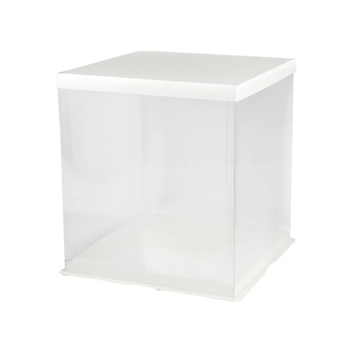 Clear 10in Acrylic Cake Box (10x10x6in)