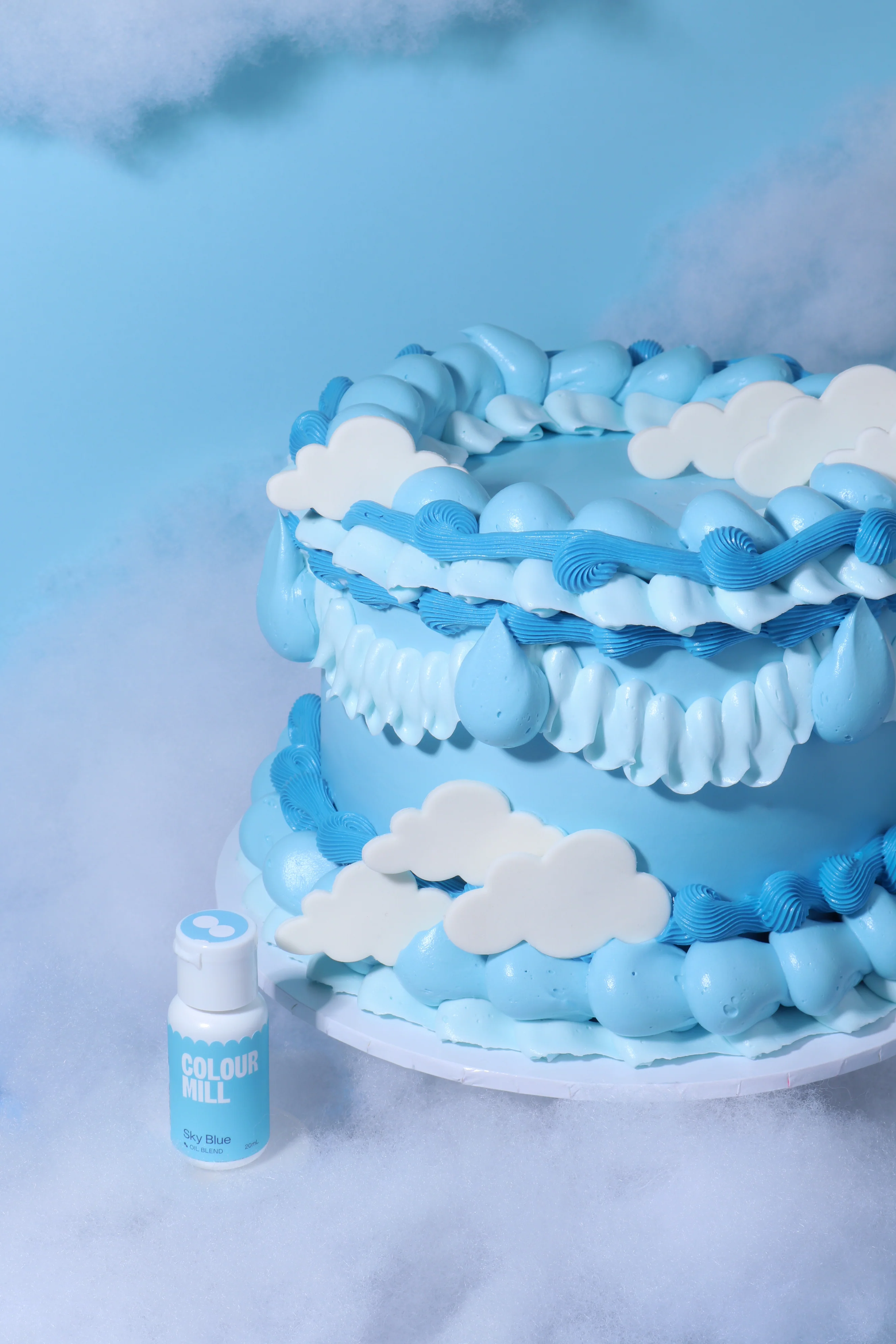 Colour Mill Sky Blue Oil Based Colouring 20ml - Image 6