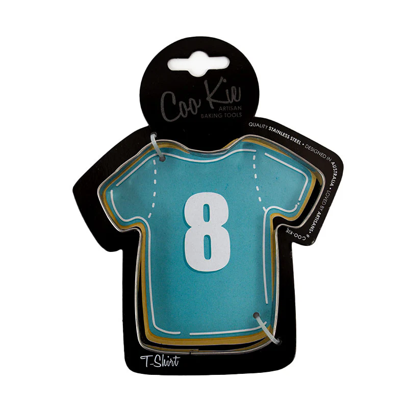 Coo Kie T-Shirt Stainless Steel Cookie Cutter