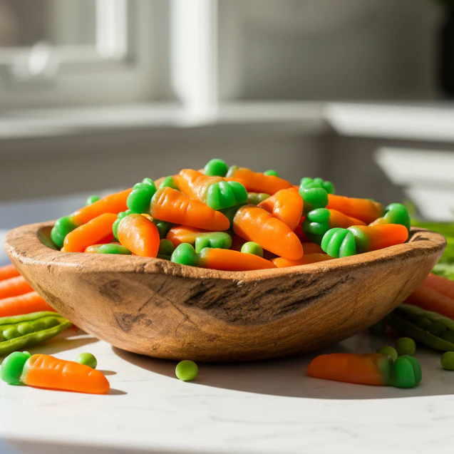 Juicy Jelly Gummy Carrots 1kg