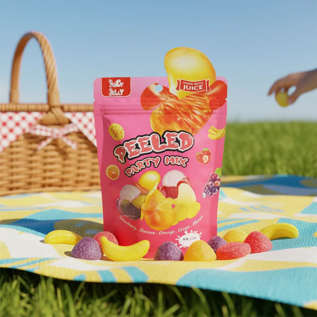 Juicy Jelly peeled party mix 120g
