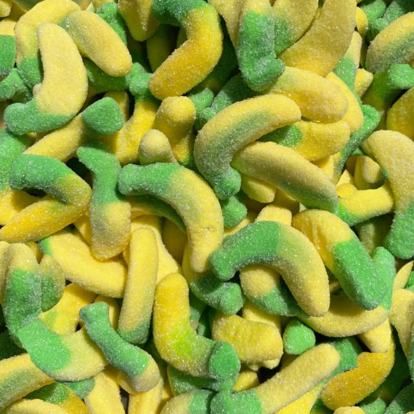 Juicy Jelly sour bananas gummy 1kg