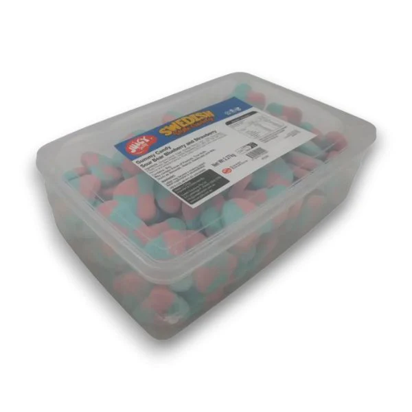 Juicy Jelly Swedish Sour Bear Blueberry and Strawberry 2.27kg