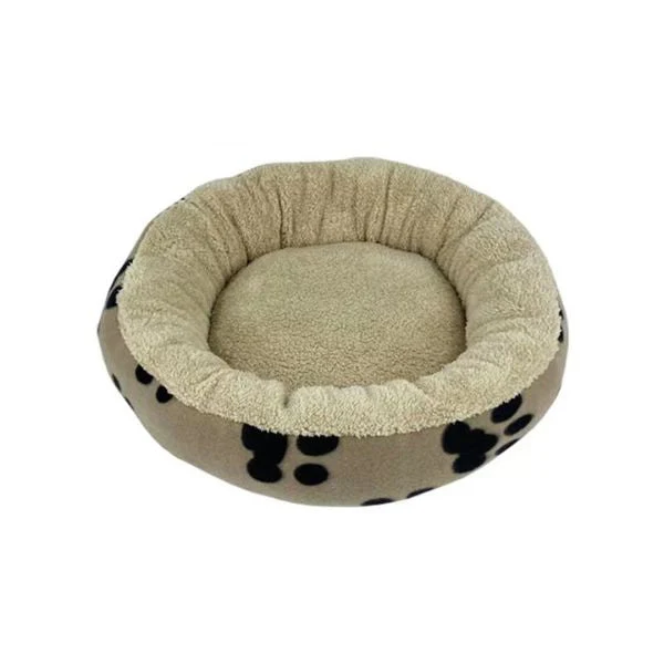 Large Beige Donut Dog Bed 90cm - Image 2
