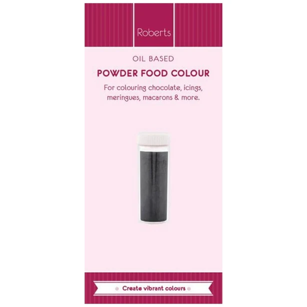 Roberts Oil Based Powder Dye Black 1g