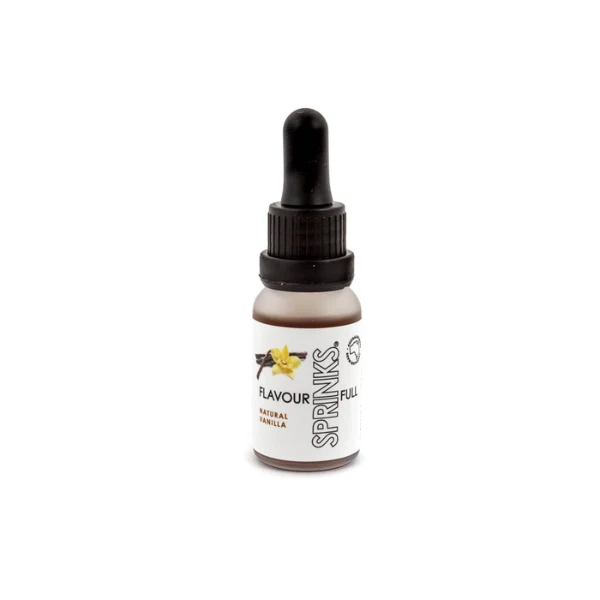 Sprinks Natural Vanilla Flavour 15ml - Image 2